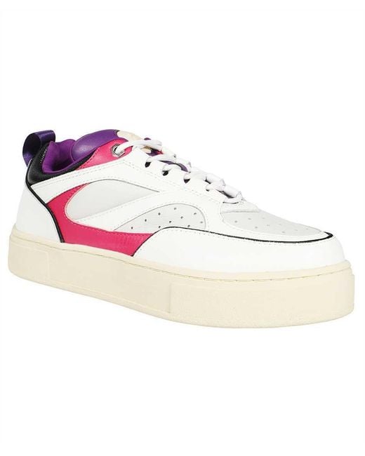 Eytys Pink Sidney Lace-Up Sneakers for men