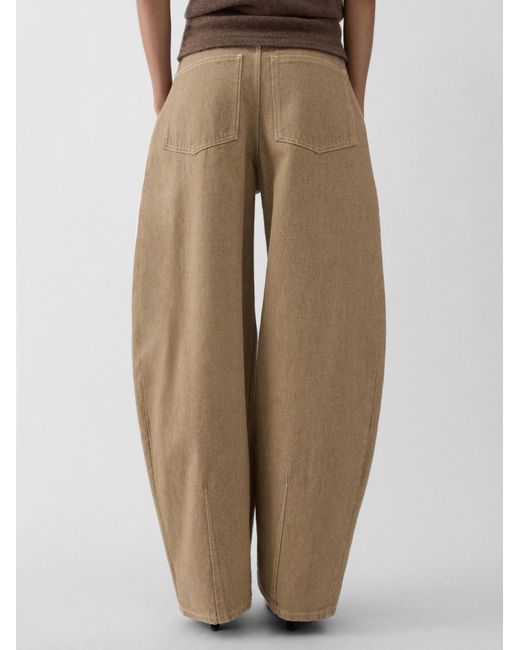 Jacquemus Natural The Ovalo De-Nîmes Denim Jeans