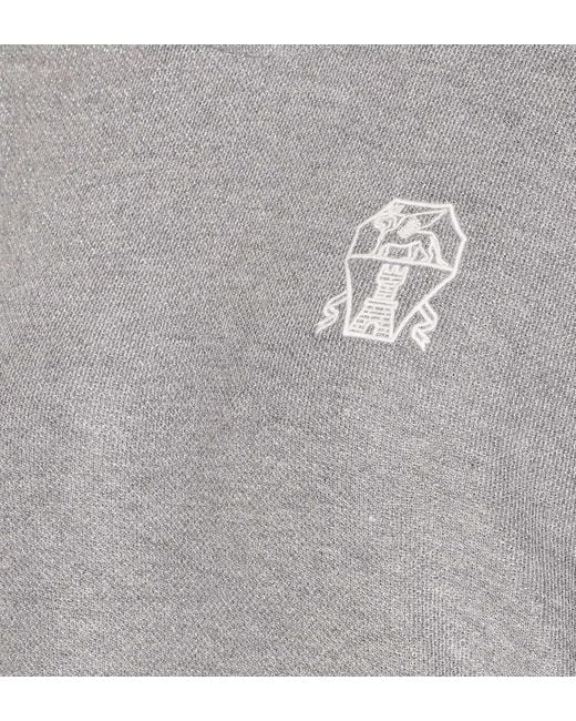 Brunello Cucinelli Gray Sweaters