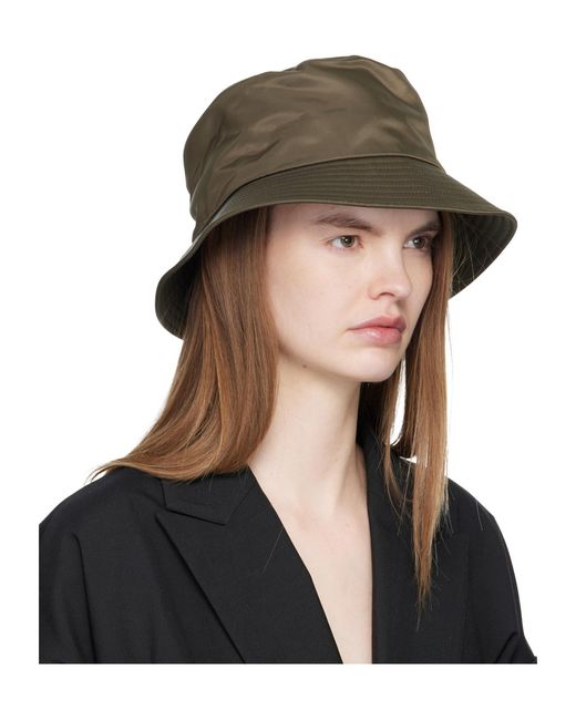 Sacai Black Single Brim Pocket Fisherman Hat