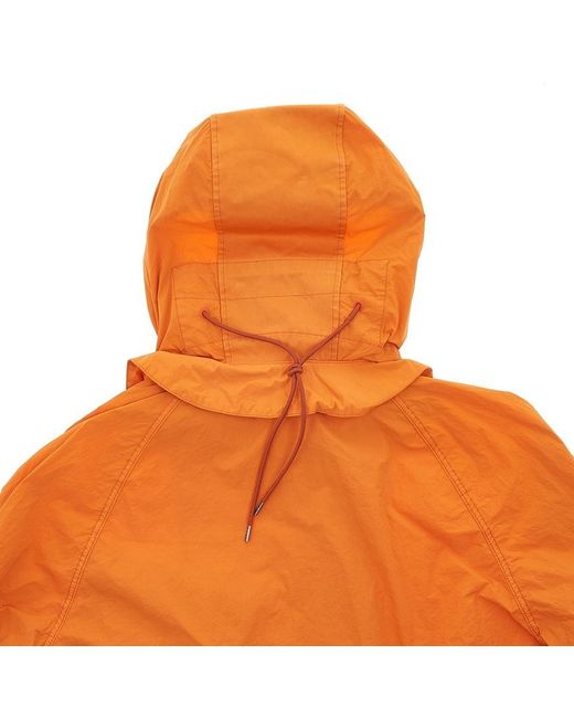 C P Company Orange Long-Sleeved Casual Jacket for men
