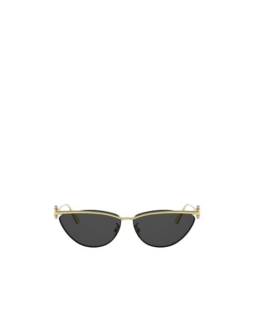 Dior White Eyewear Cat Eye Frame Sunglasses