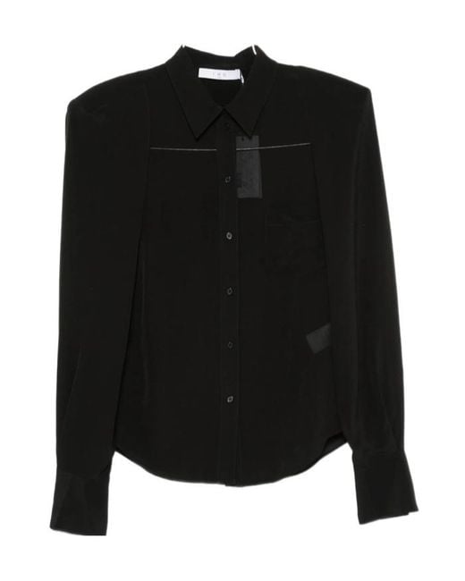 IRO Black Long-Sleeved Shirt