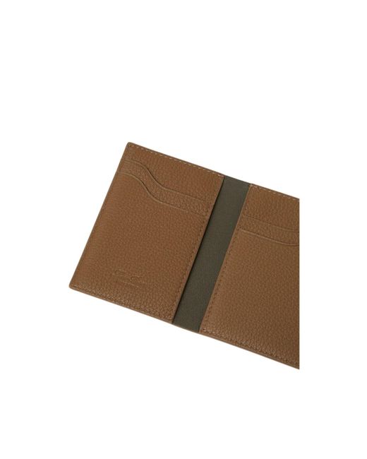 Loro Piana Brown Extra Bifold Cardholder for men