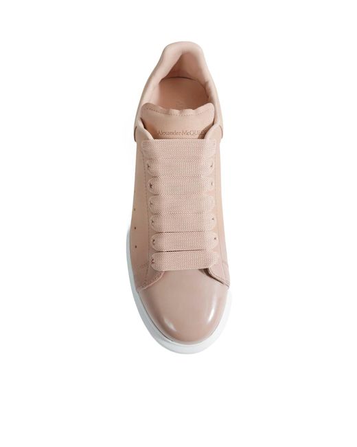 McQueen Pink Oversized Sneakers