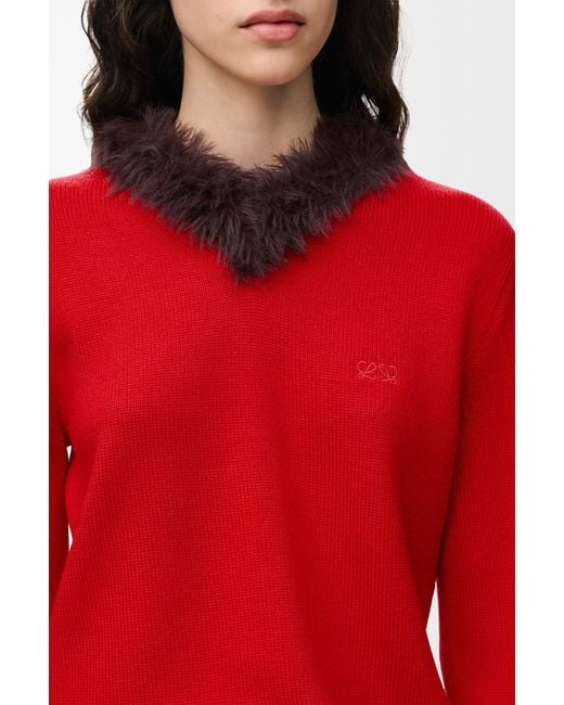 Loewe Red Sweater