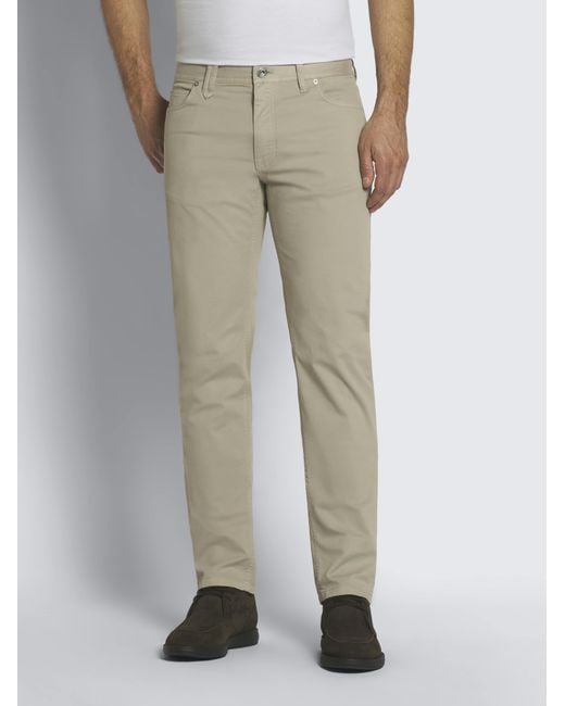 Brioni Gray Belt-Loop Jeans for men