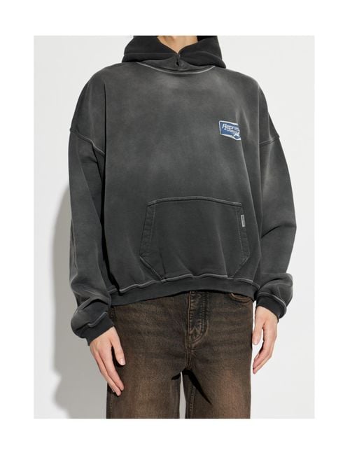 Represent Gray Graphic Hoodies for men
