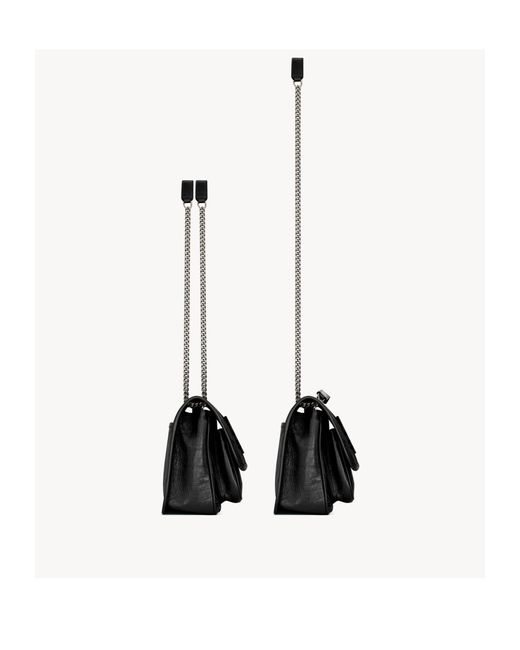Saint Laurent Black Niki Medium Shoulder Bag