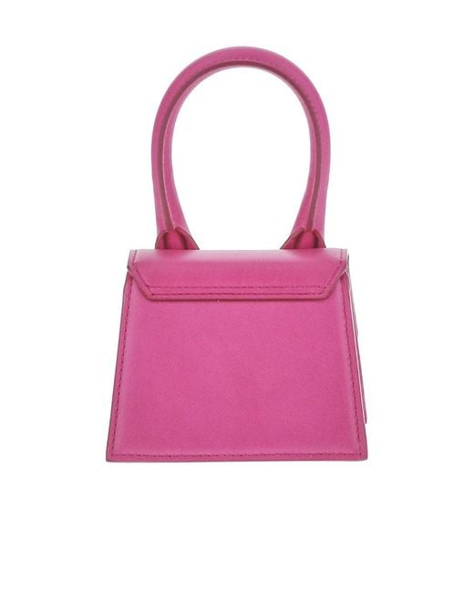 Jacquemus Pink Le Chiquito Mini Tote Bag
