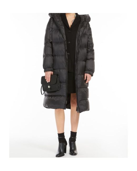 Max Mara Black The Cube Seipa Padded Down Coat
