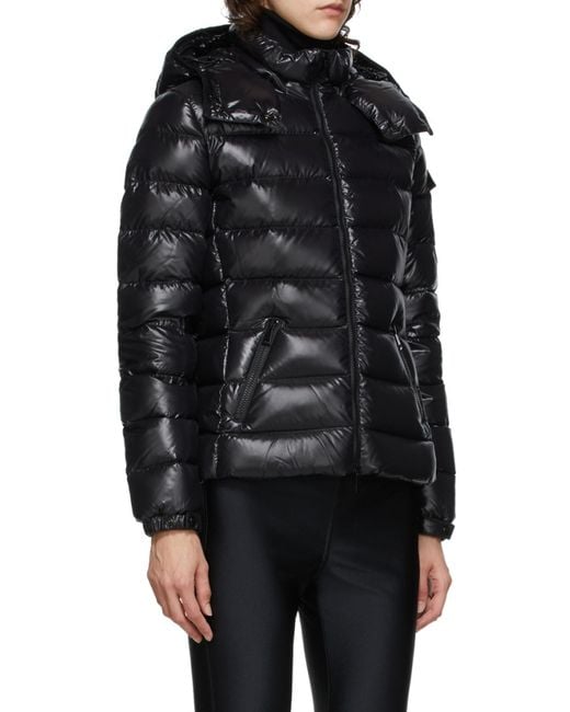 Moncler Black Bady Zip-Up Padded Jacket