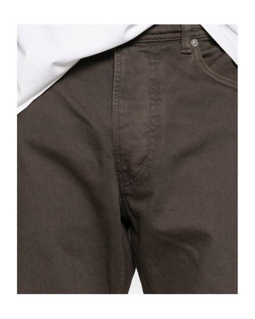 Stone Island Gray Regular Straight Jeans for men