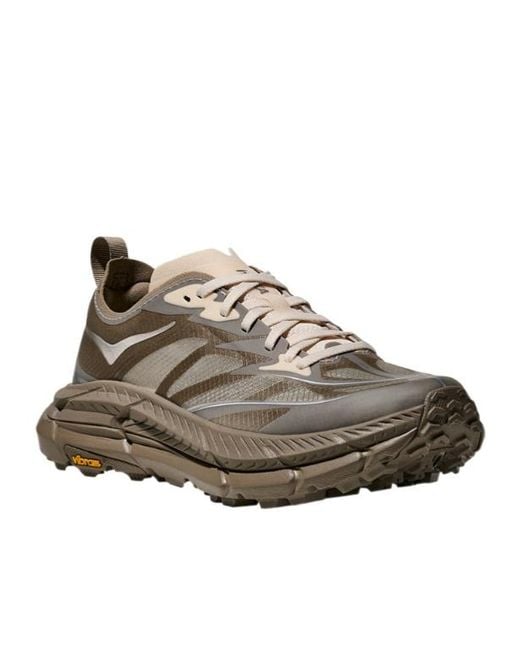 Hoka One One Brown Mafate Speed 4 Lite Lace-Up Sneakers for men