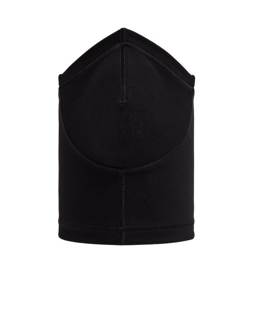 Moncler Black Technical Jersey Neck Warmer