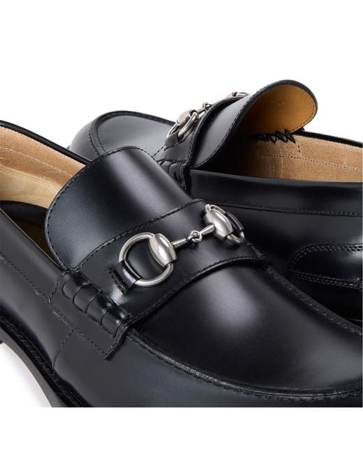 Gucci Black Teranze Loafer Sn62 for men