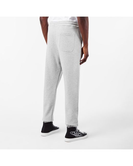 Vivienne Westwood Gray Versatile Minimalist Sports Pants for men