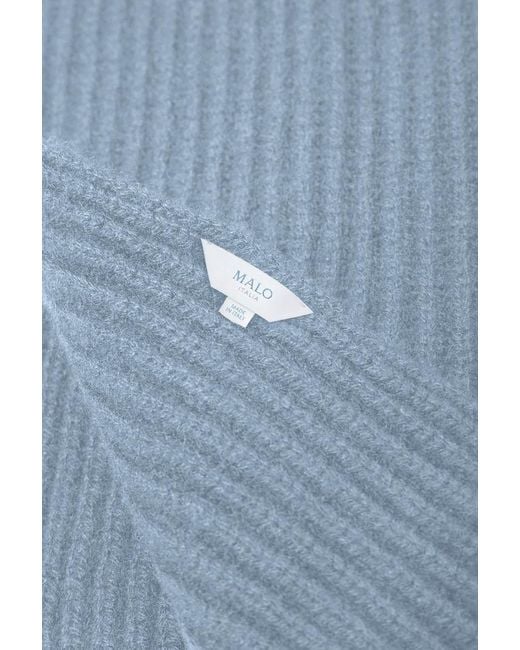Malo Blue Scarf for men