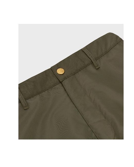 Céline Green Cargo Pants