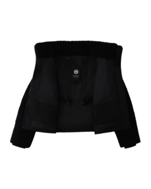 Canada Goose Black Elora Puffer Jacket