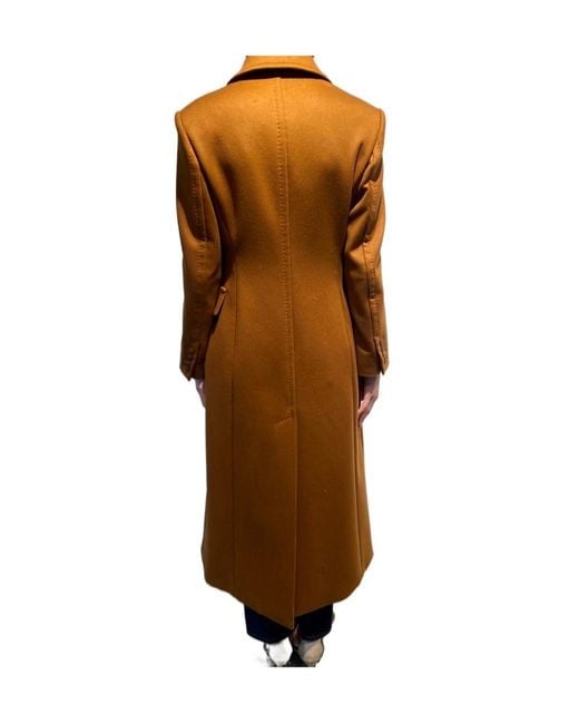 Max Mara Brown Long-Sleeved Coat