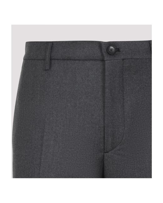 Etro Blue Belt Loops Slacks for men