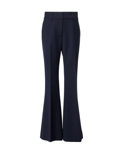 Gabriela Hearst Blue Casual Trousers With Belt Loops