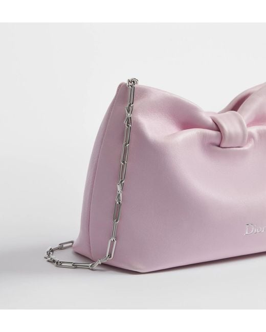Dior Pink Small Bow Bag