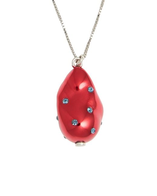 Marni White Pendant Necklaces