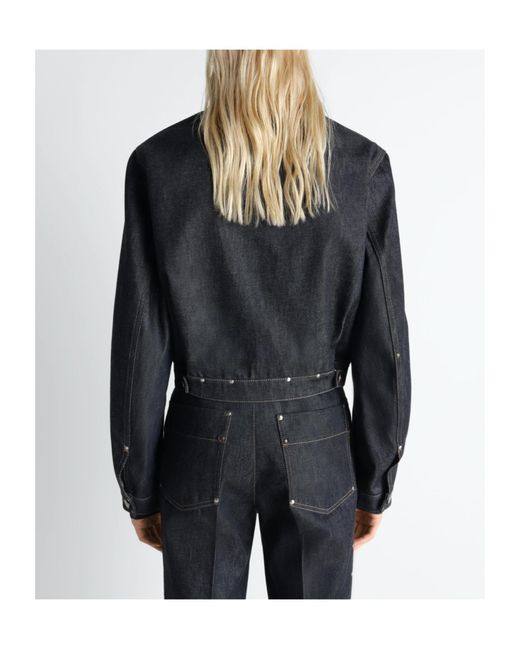 Lemaire Black Cropped Blouson