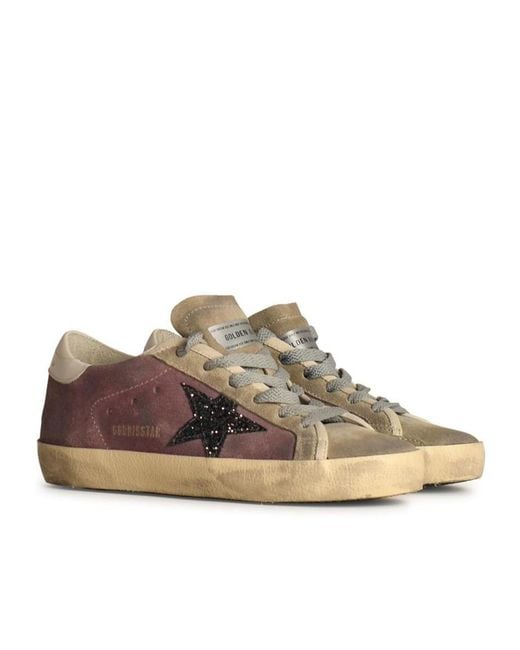 Golden Goose Deluxe Brand Brown Low Help Recreational Shoe