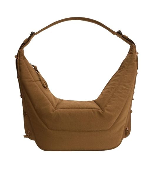 Lemaire White Medium Soft Gam Shoulder Bag