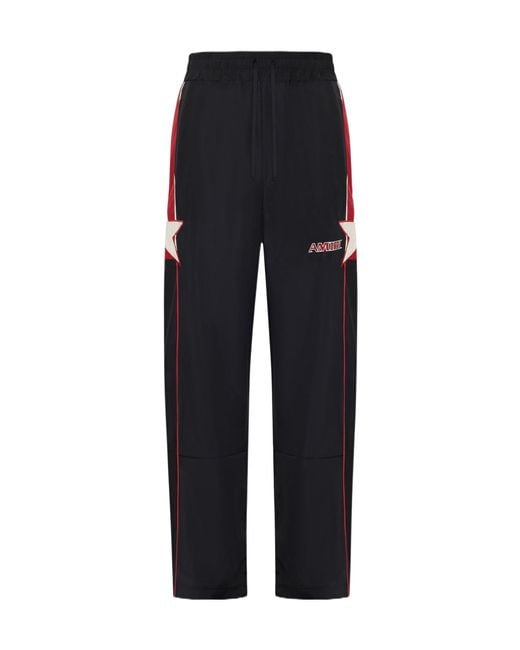 Amiri Black Star Panel Track Pants for men