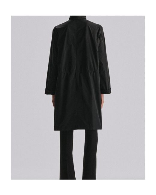 The Row Blue Aldara Zip-Up Coat