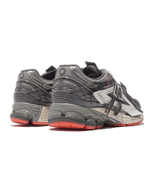 New Balance Gray 1906 Panelled Sneakers for men