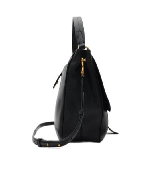 Burberry Black Rider Medium Shoulder Bag