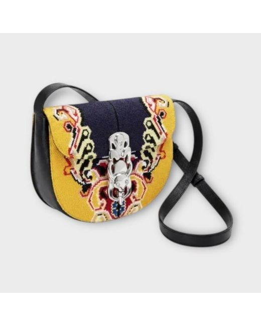 Loewe Blue Patterned Shoulder Bag