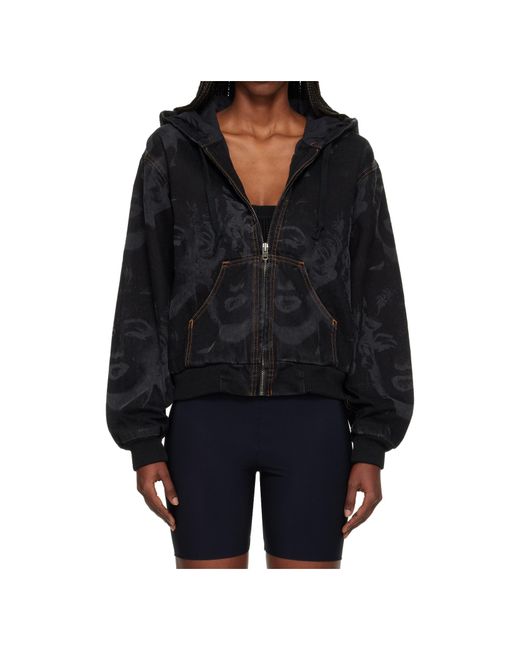 VAQUERA Black Marilyn Denim Jacket for men