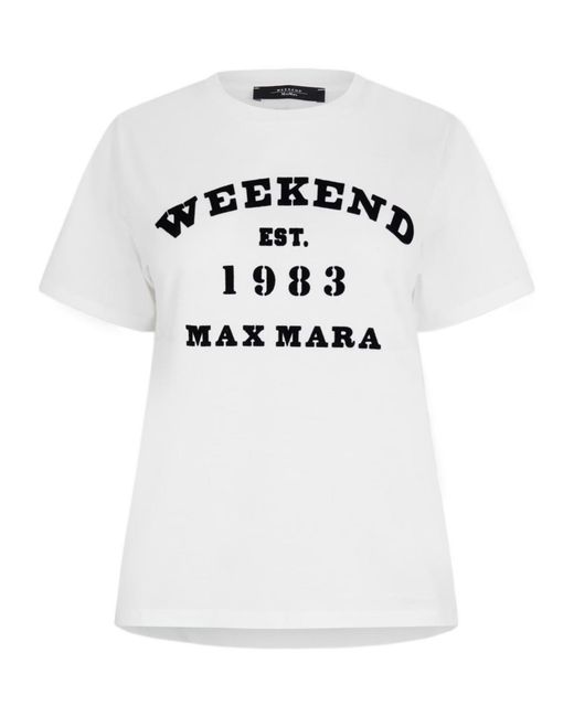 Weekend by Maxmara White T-Shirt