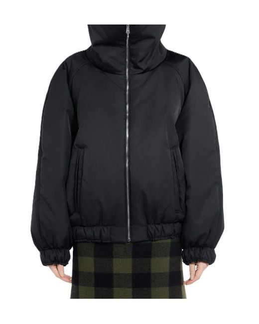 N°21 Black Zip-Up Padded Jacket