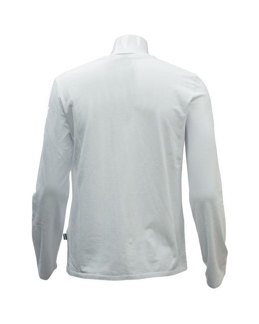 Just Cavalli Gray Pattern Printed T-Shirt for men