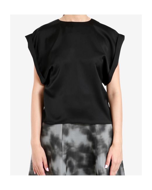 Philosophy Di Lorenzo Serafini Black Philosophy By Lorenzo Serafini Blouse
