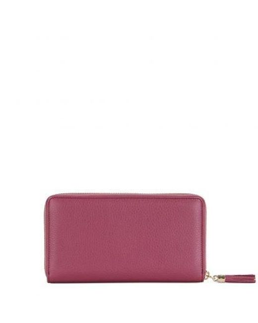 Gucci Purple Long Purse