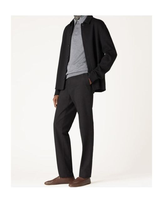Loro Piana Blue Carlo Casual Pants for men