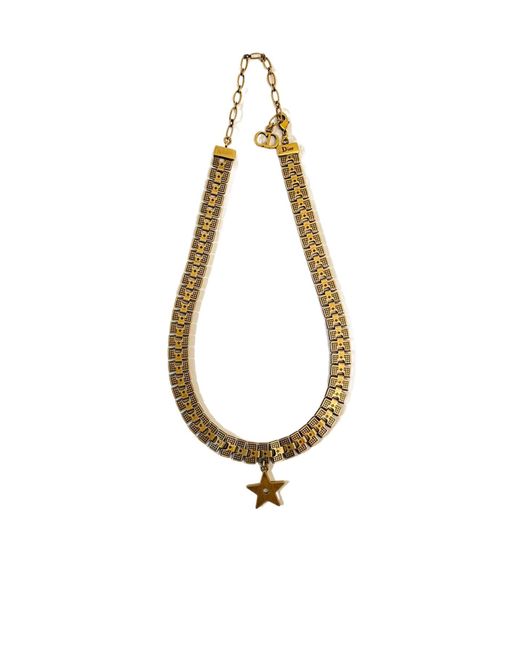 Dior White Pendant Necklace
