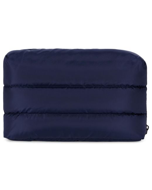 Moncler Blue Caradoc Quilted Beauty Case for men