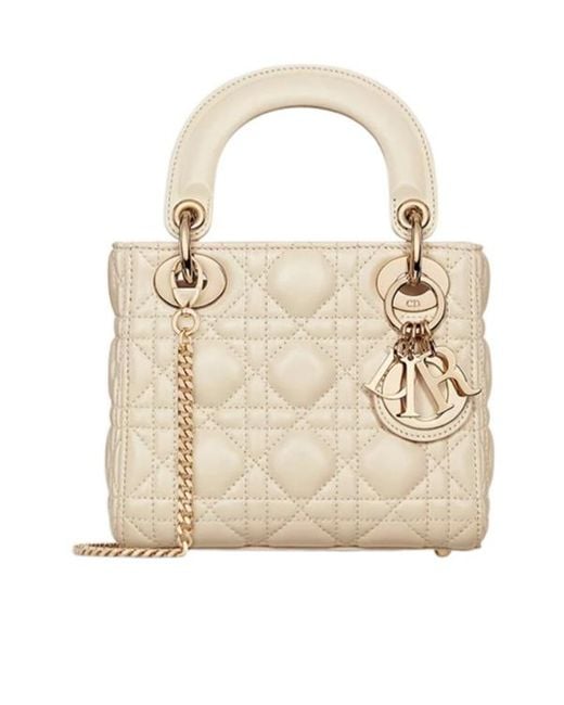 Dior Natural Mini Lady Bag