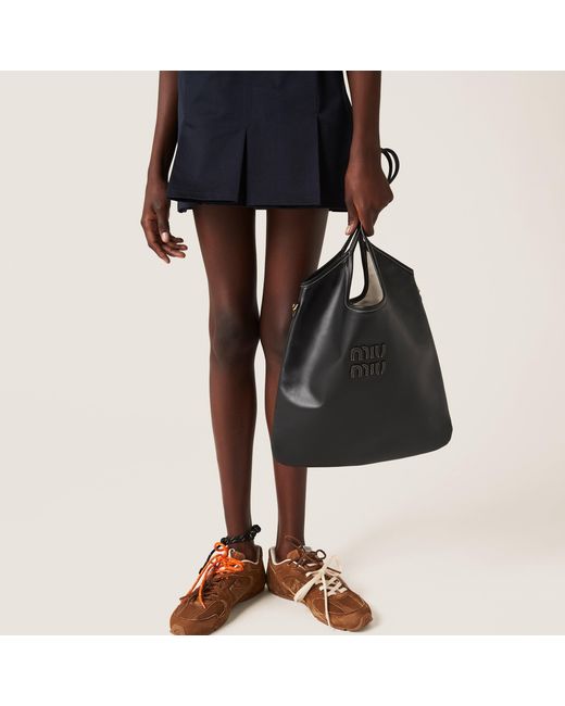 Miu Miu Black Ivy Leather Bag