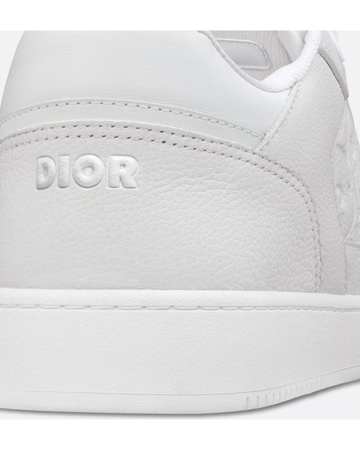 Dior White B27 Low-Top Sneaker for men