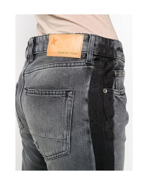 Golden Goose Deluxe Brand Gray Jolly Straight-Leg Jeans